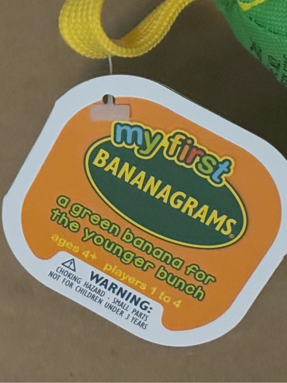 My First Bananagrams Educational Kids Word Game NWT - Picture 3 of 3